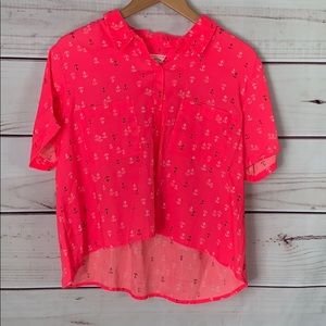 So Noen Pink Crop Top